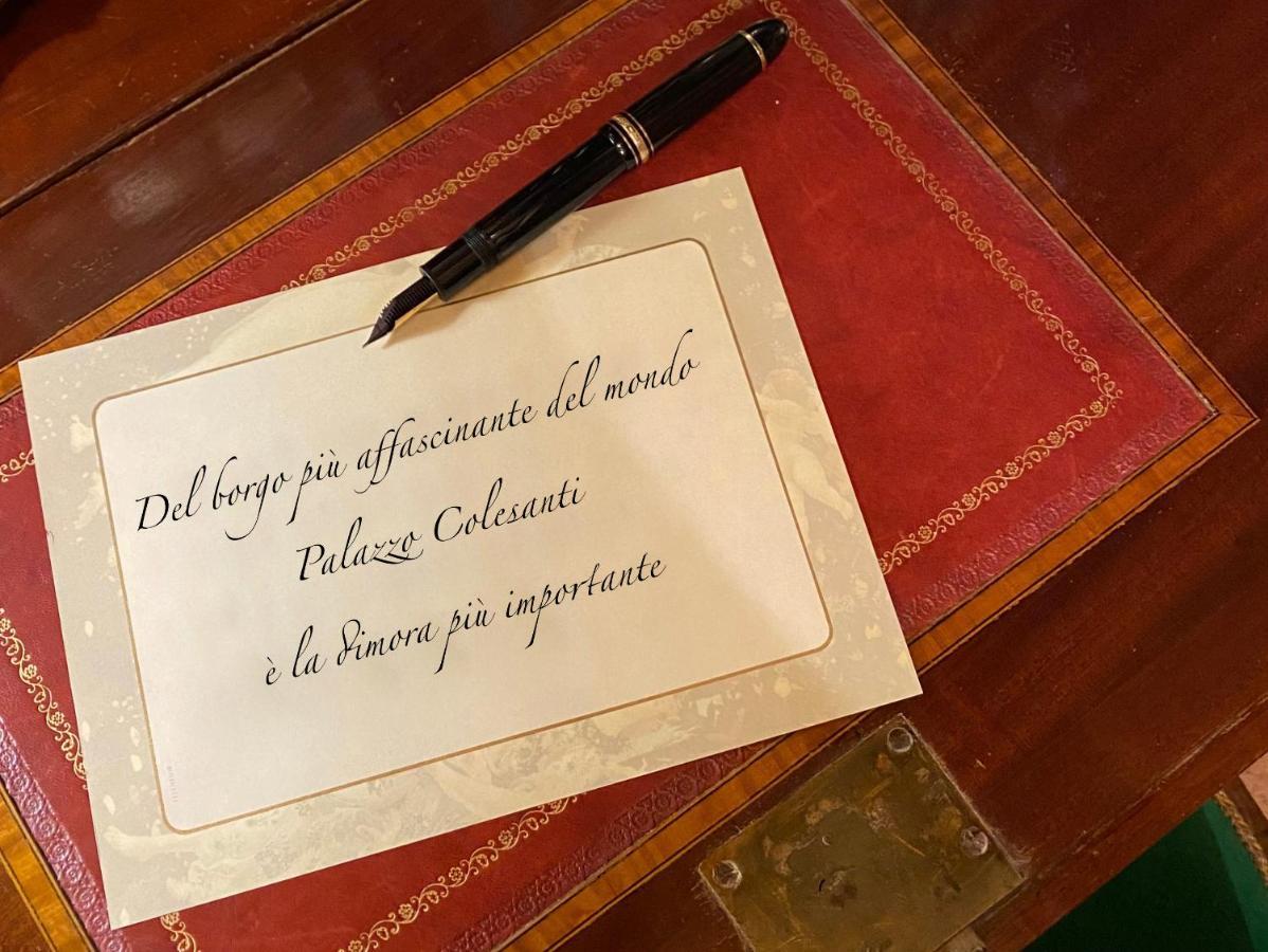 Appartamento Palazzo Storico Colesanti Bagnoregio Esterno foto
